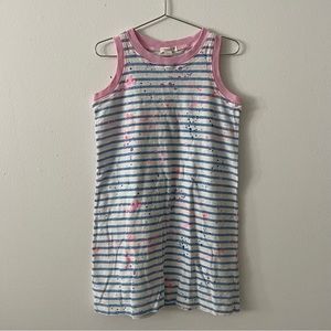 J. Crew crew cuts Splatter Paint Ringer Shift Dress